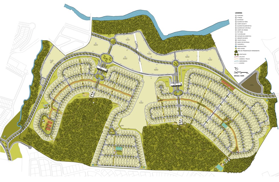 Condomínio Fechado de Alto Padrão –  Q50L09 no Plateau D’Or