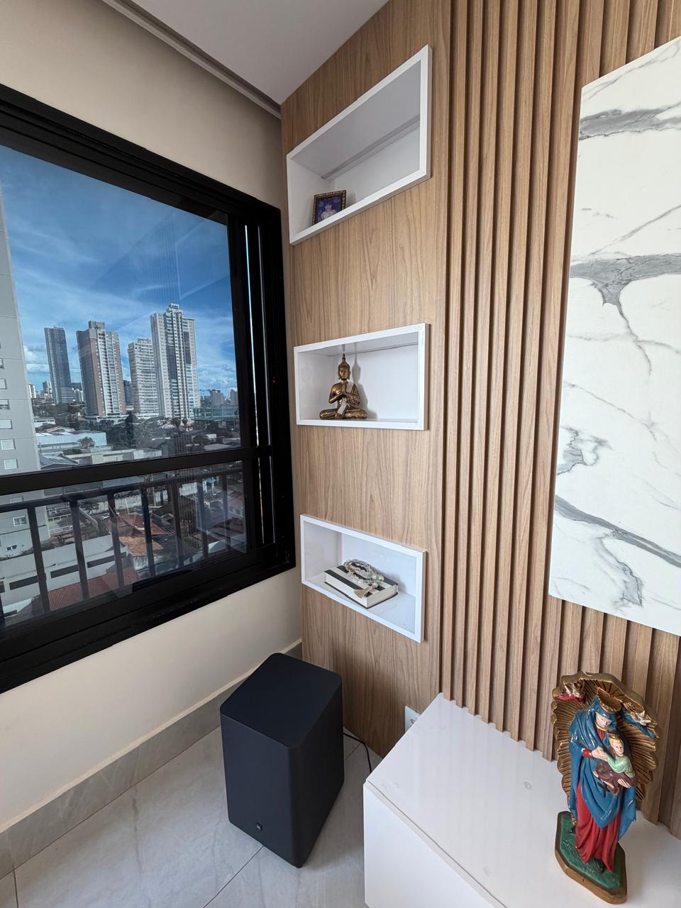 Apartamento Alto Padrão no Residencial Jardim Bueno - 3 Suítes com Armários, Projeto Luminotécnico e Churrasqueira Gourmet