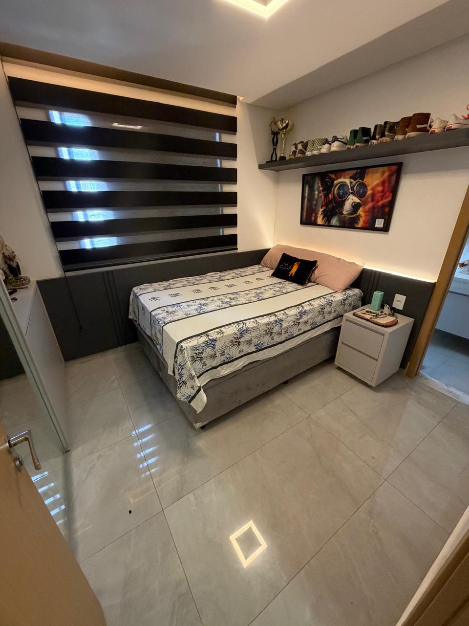 Apartamento Alto Padrão no Residencial Jardim Bueno - 3 Suítes com Armários, Projeto Luminotécnico e Churrasqueira Gourmet