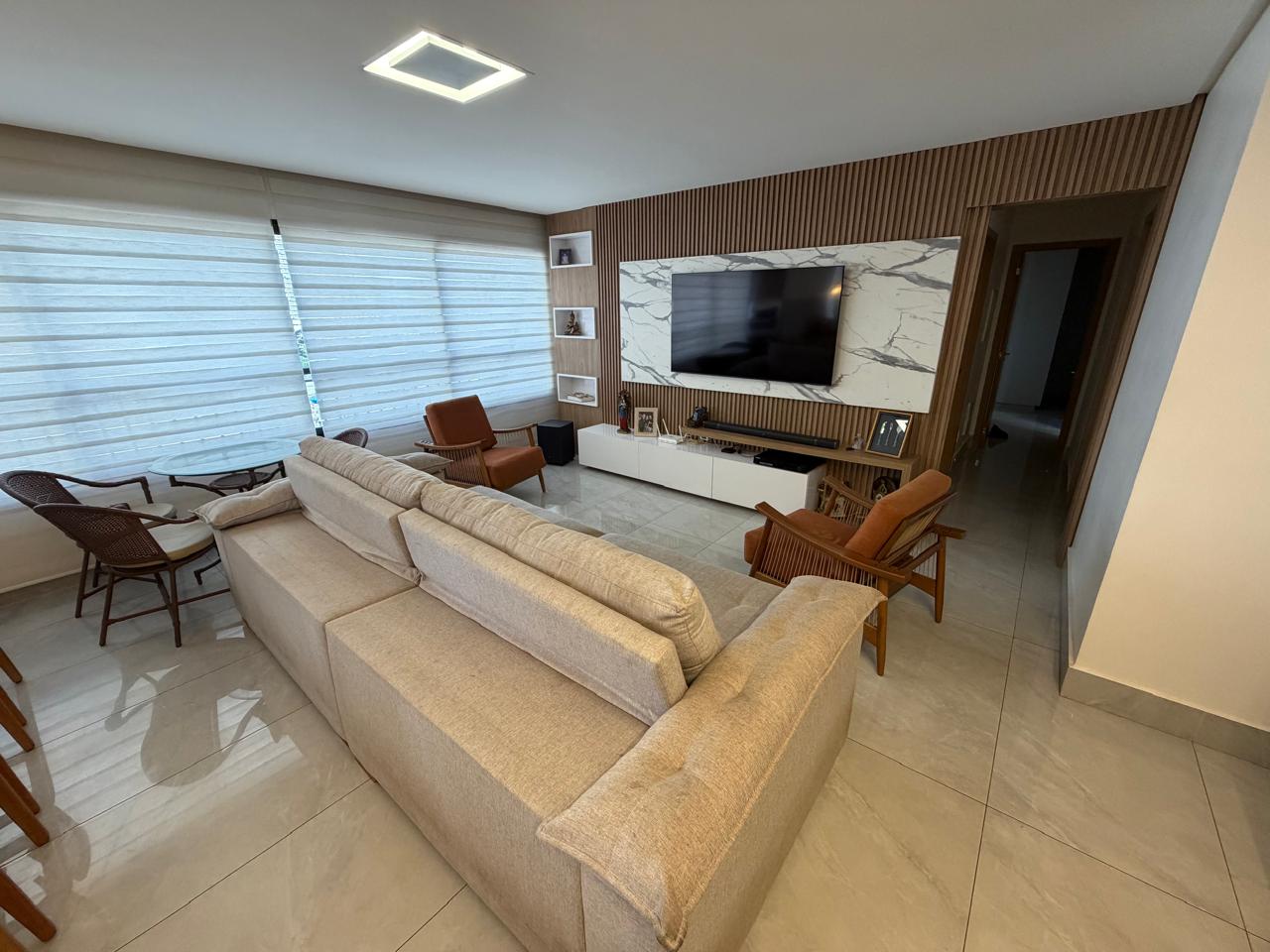 Apartamento Alto Padrão no Residencial Jardim Bueno - 3 Suítes com Armários, Projeto Luminotécnico e Churrasqueira Gourmet