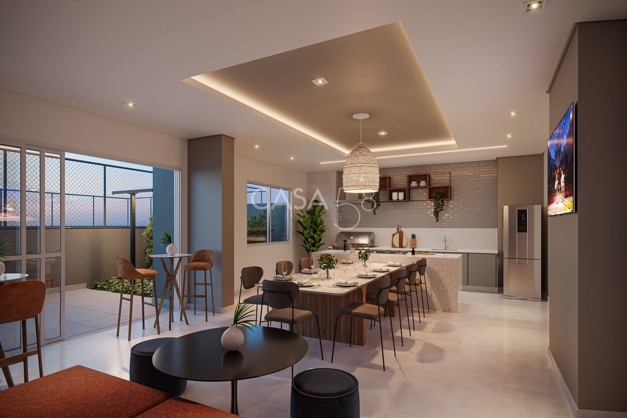 Apartamento à venda no EBM Wish 37 – 2 suítes, 75m², com closet e lavabo