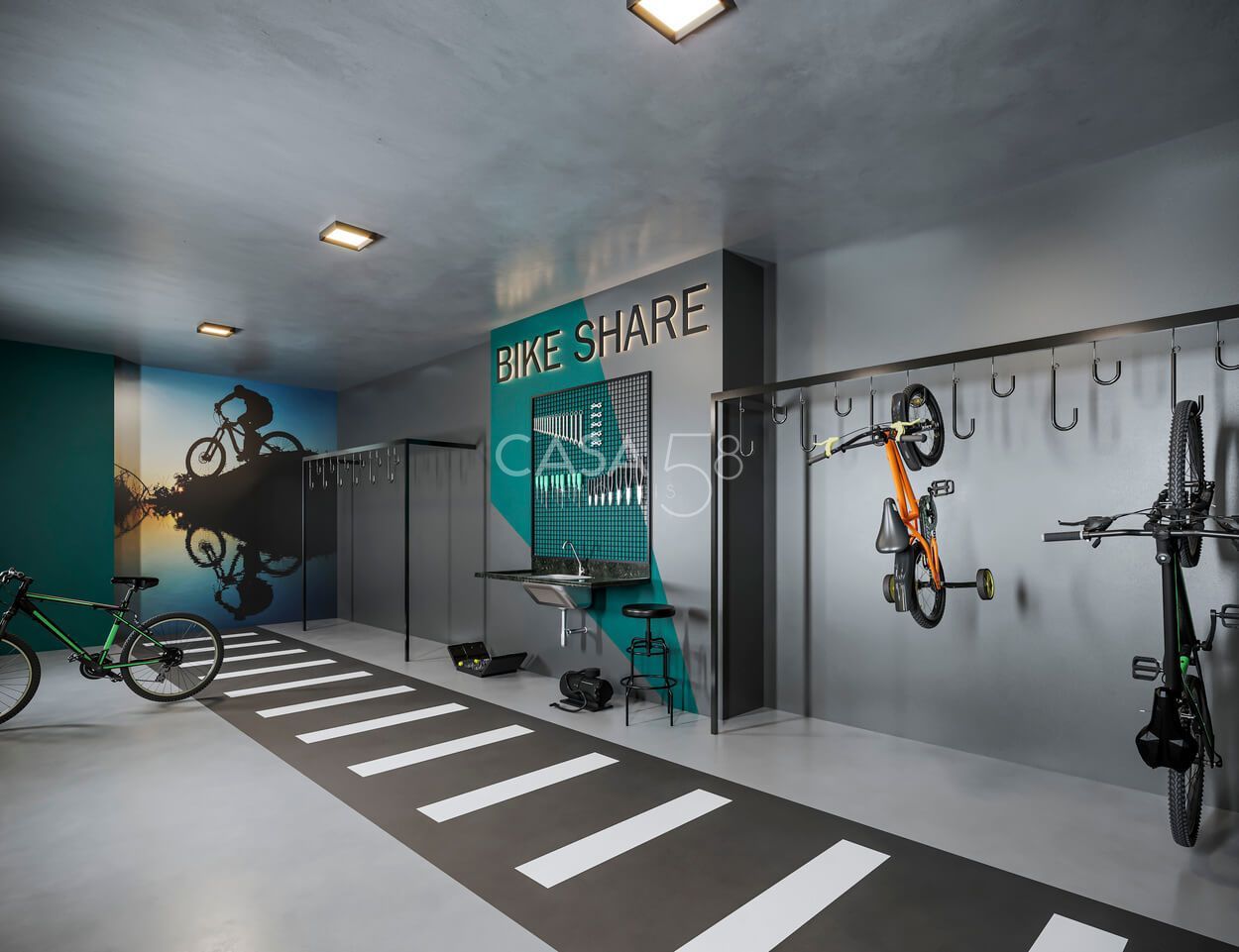 Apartamento à venda no EBM Wish 37 – 2 suítes, 75m², com closet e lavabo