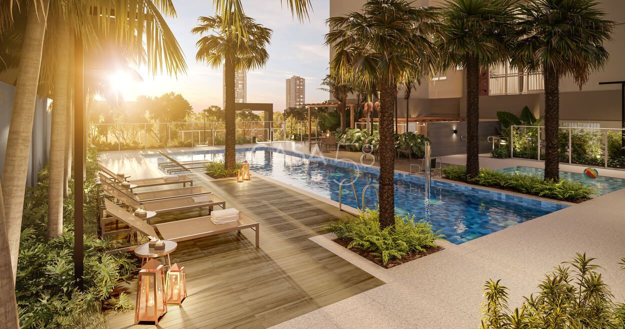 Apartamento à venda no EBM Wish 37 – 2 suítes, 75m², com closet e lavabo