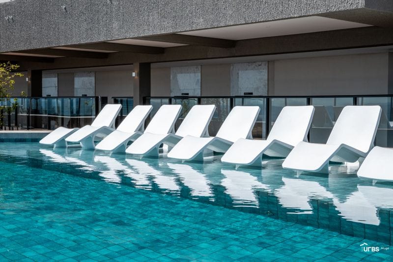Flat à venda no Id Vida Urbana / Setor Oeste / 34 m² / nascente / 1 vaga / mobiliado / piscina no rooftop / prédio novo