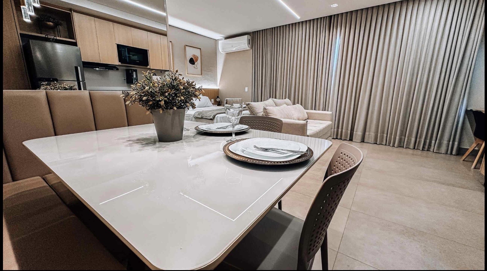 Flat à venda no Id Vida Urbana / Setor Oeste / 34 m² / nascente / 1 vaga / mobiliado / piscina no rooftop / prédio novo