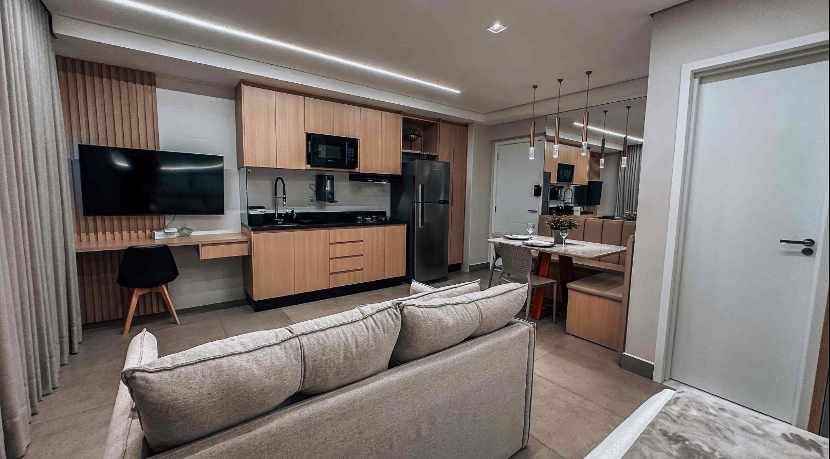 Flat à venda no Id Vida Urbana / Setor Oeste / 34 m² / nascente / 1 vaga / mobiliado / piscina no rooftop / prédio novo