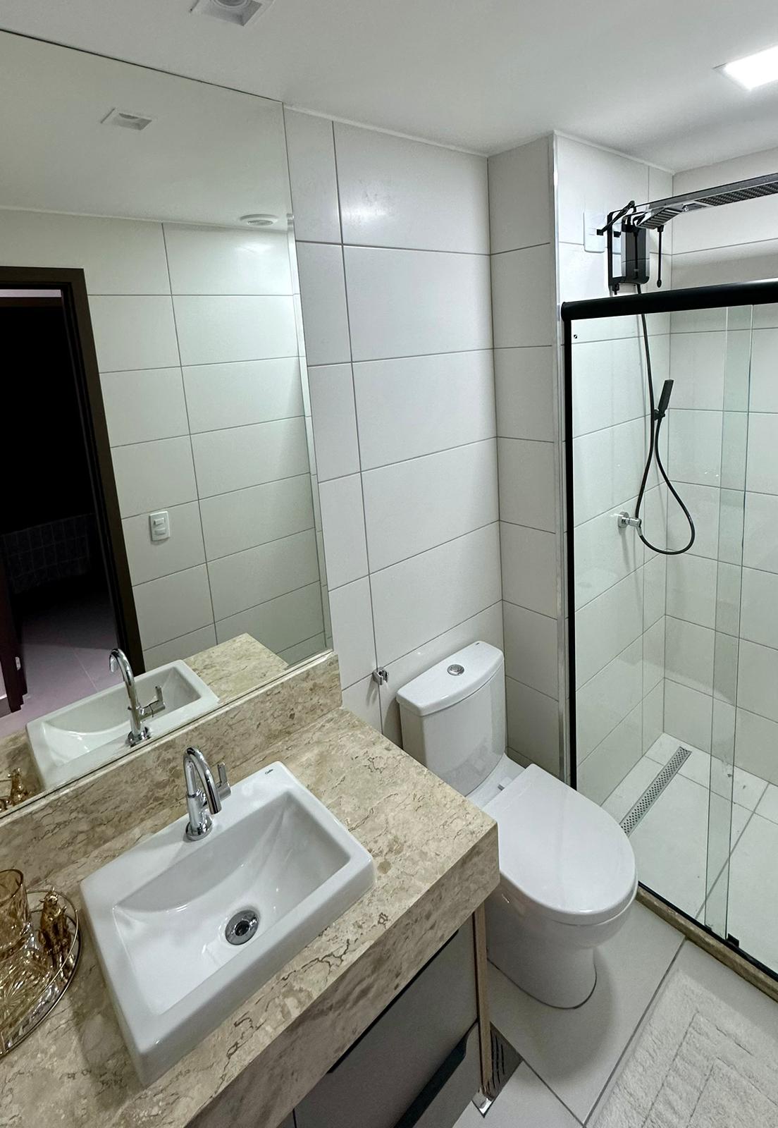 Apartamento aluguel / 2 quartos / 1 suite / mobiliado / Setor Bueno proximo Goiania shopping / predio novo / 1 vaga