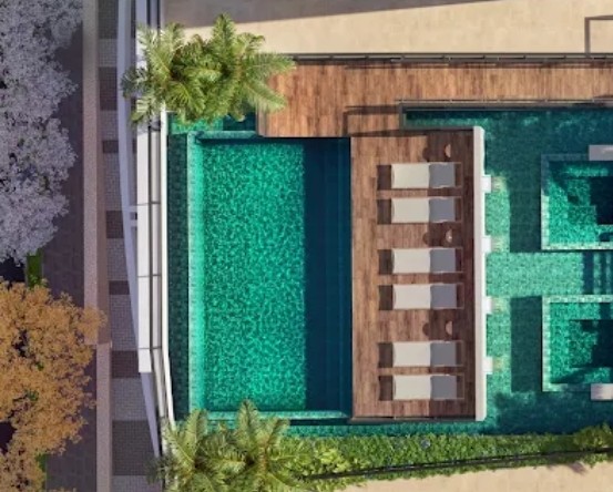 Apartamento à Venda no Edifício Emirates / 1 suíte / lavabo / 51m² / Próximo ao Parque Flamboyant / Torre Istambul