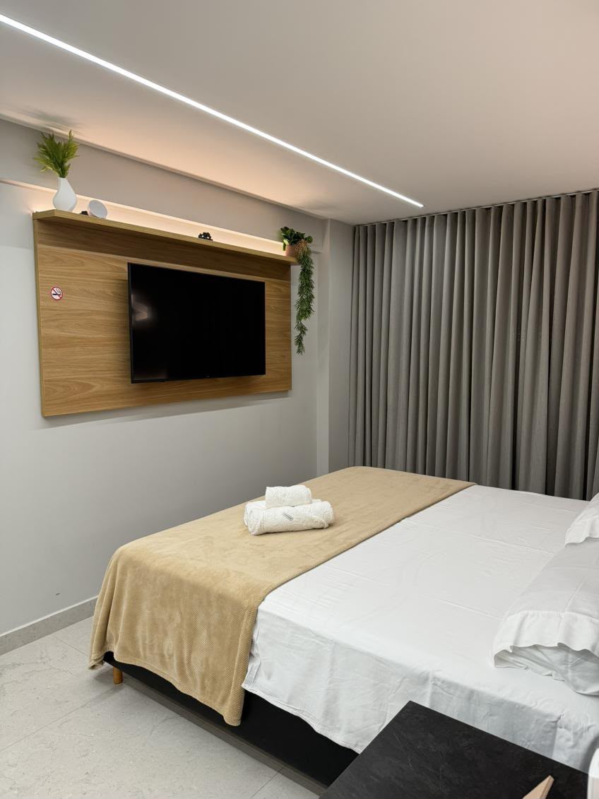 Apartamento à venda Setor Bueno / 2 suítes com lavabo / mobiliado / automatizado e comando de voz Alexa / pronto para Airbnb