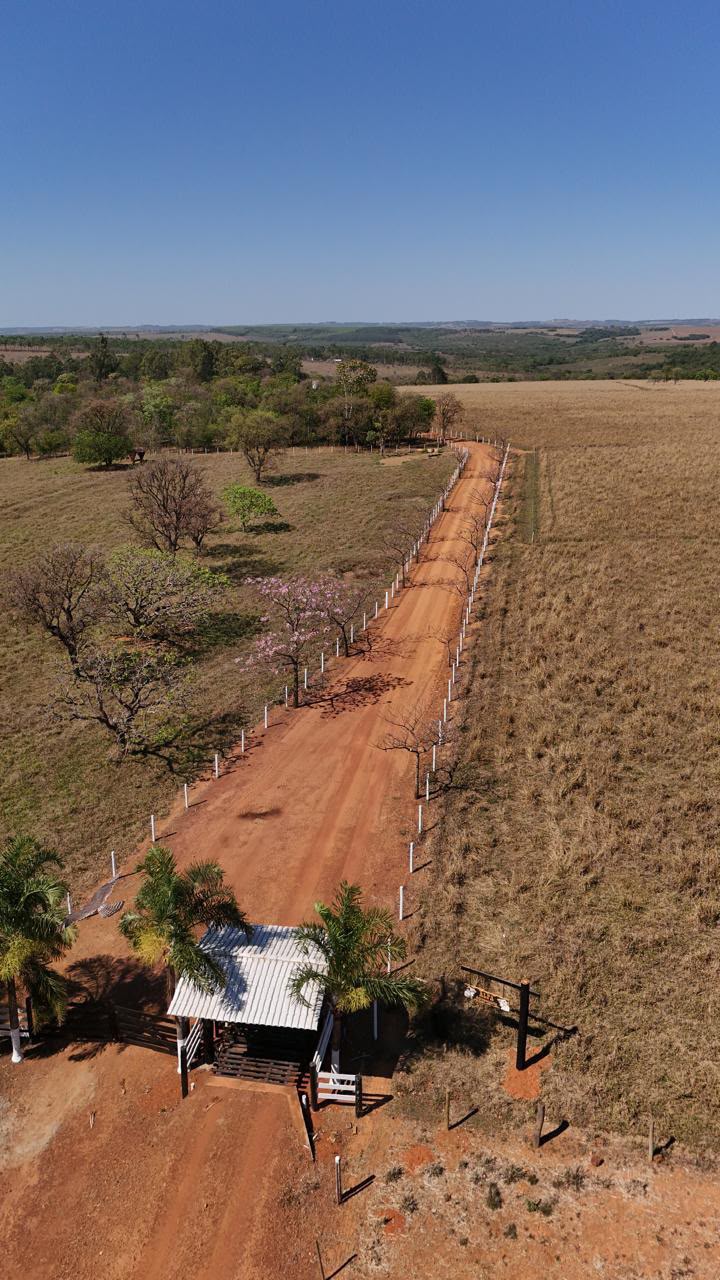 Fazenda de Alto Padrão / 18alq(GO) de Terra de cultura / São Miguel do Passa Quatro / 80km de Goiânia / 400 cabeças de gado / 850 metros de altitude / Fazenda plana / Benfeitorias Completas