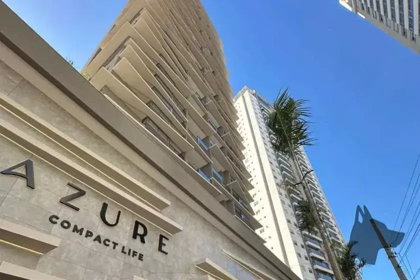 AZURE COMPACT LIFE – Studio mobiliado à venda no Setor Marista | 51m² | 1 suíte | 1 vaga | Alto padrão